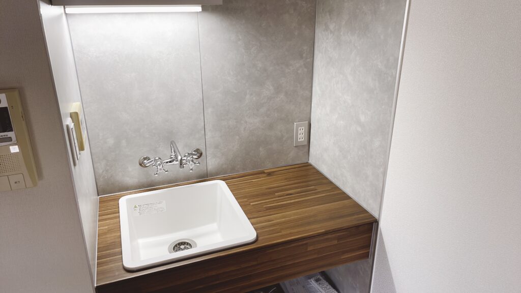 ワンルームのミニキッチン